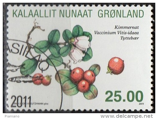 PIA -  GROENLANDIA - 2011 : Fiori E Frutta - Usati