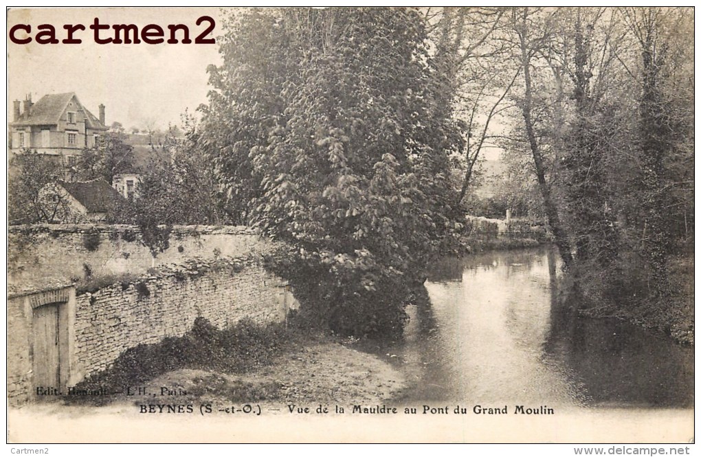 BEYNES LA MAULDRE AU PONT DU GRAND MORIN 78 YVELINES - Beynes