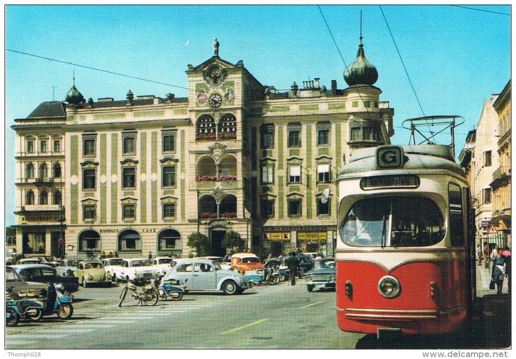 GMUNDEN Am Traunsee, Rathaus Mit Glockenspiel Aus Gmundener Keramik, Im Salzkammergut - Non Circulée, 2 Scans - Gmunden