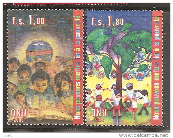 UNITED NATIONS GENEVA 2008  INTERNATIONAL DAY  SET MNH - Ungebraucht