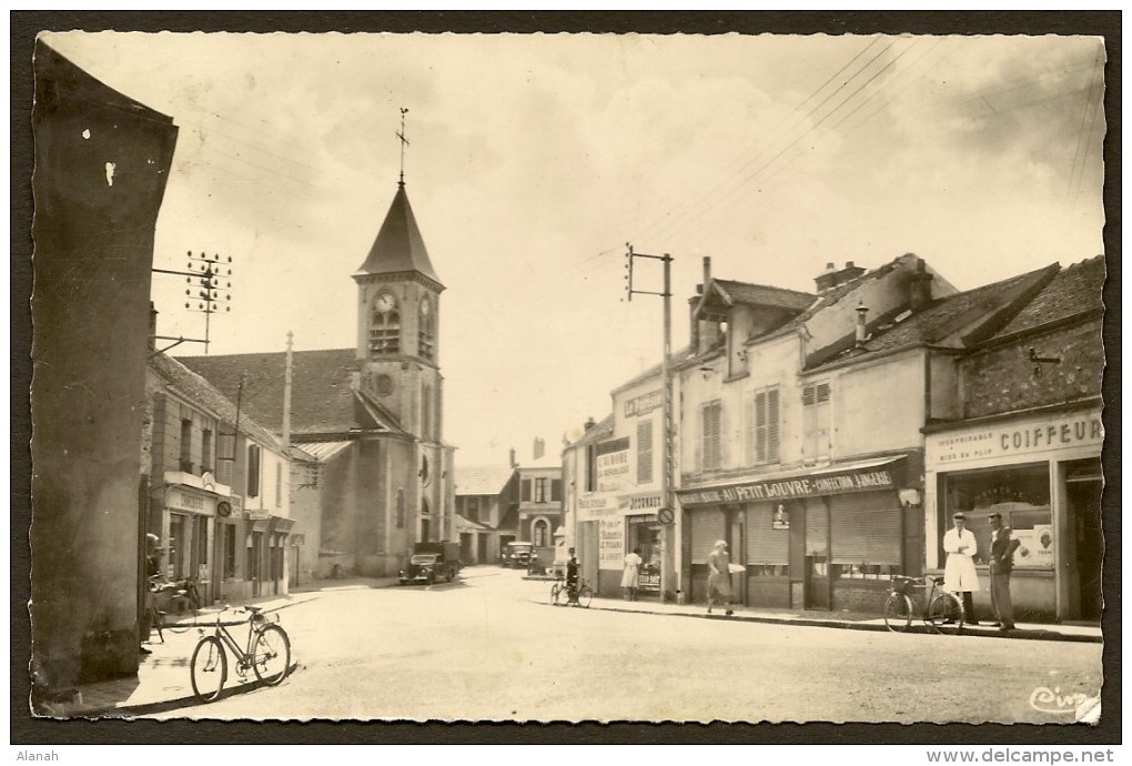 DAMMARIE Les LYS Place De L'Eglise Commerces (Combier) Seine & Marne (77) - Dammarie Les Lys