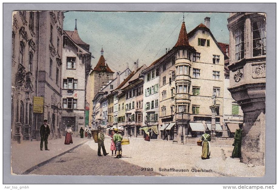 SH Schaffhausen 1913.VI.14. Schaffhausen Nach Egg  Oberstadt Foto Wehrli #2796 - Autres & Non Classés