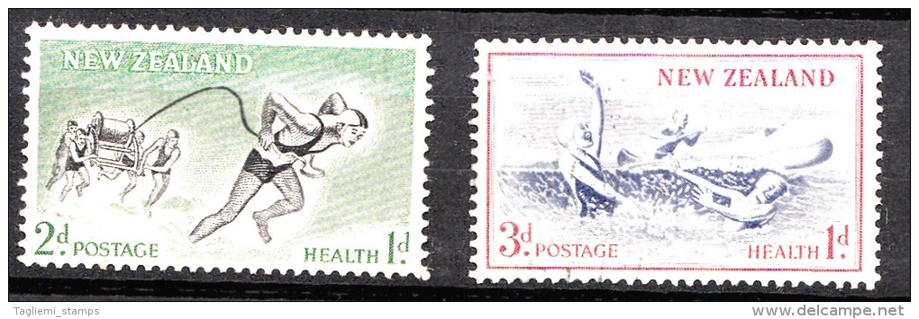 New Zealand, 1957, Health, SG 761 - 762, Used - Used Stamps