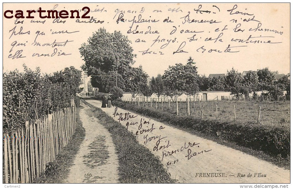 FRENEUSE LA RUE DE L'EAU 78 YVELINES - Freneuse