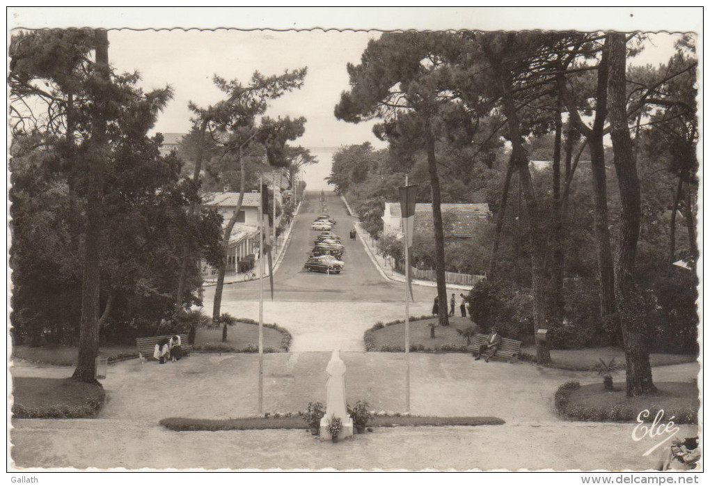 33-ARCACHON-MOULLEAU-La Promenade 1959 Animé - Arcachon