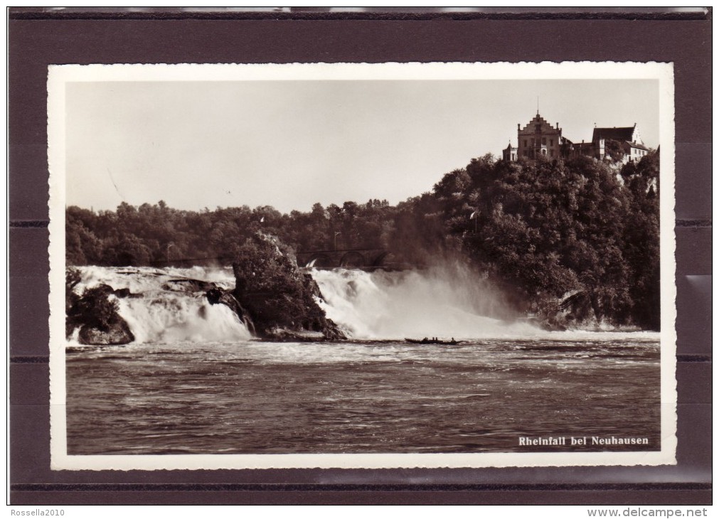 Cartolina F Piccolo SVIZZERA Nauhausen RHEINFALL SCHWEIZ SUISSE Carte Postale SWITZERLAND Postcard Ansichtkarte - Sonstige & Ohne Zuordnung