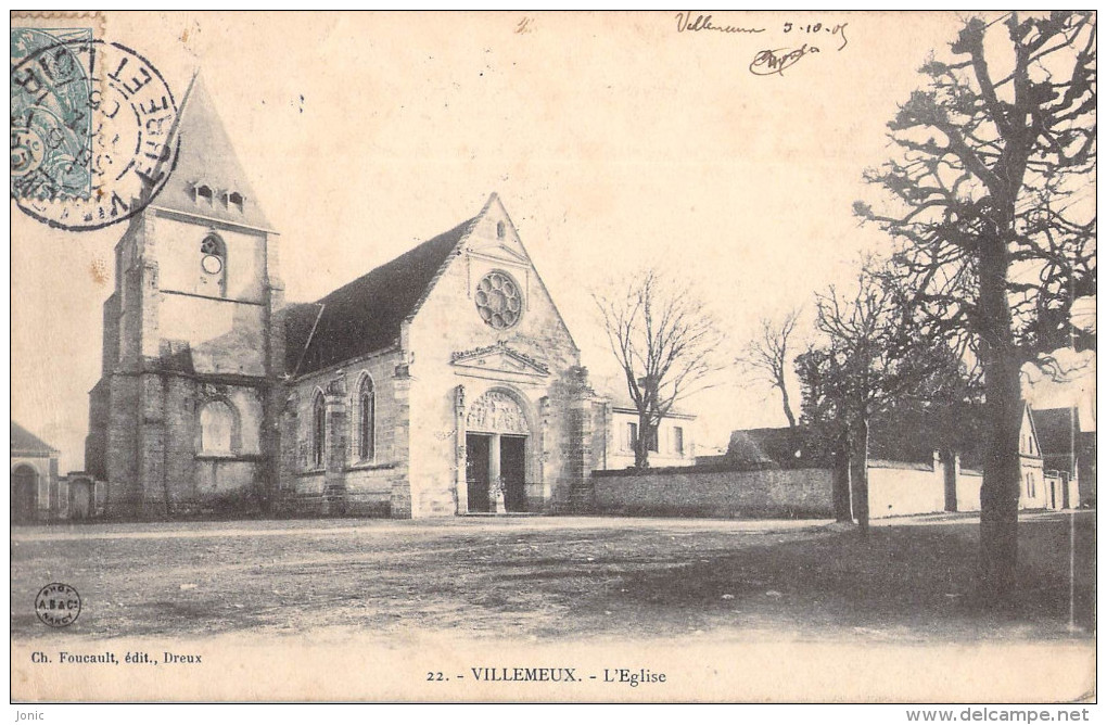 VILLEMEUX - L'EGLISE - Villemeux-sur-Eure