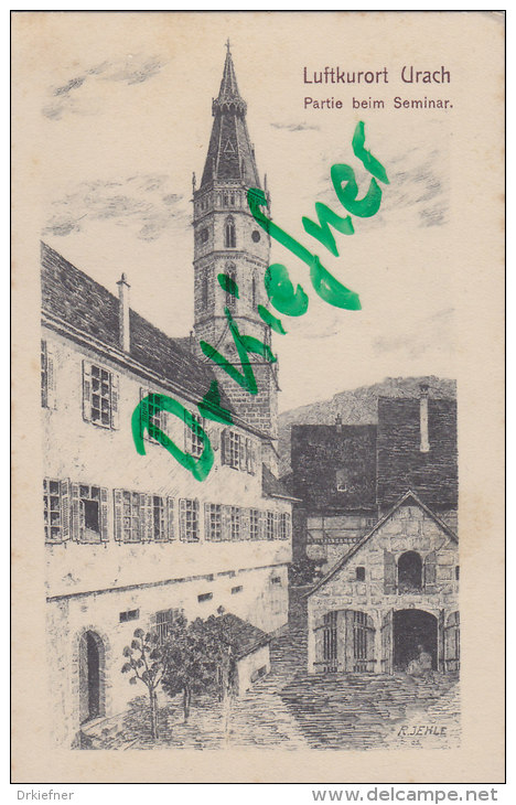 Bad Urach, Partie Am Seminar, Um 1910 - Bad Urach