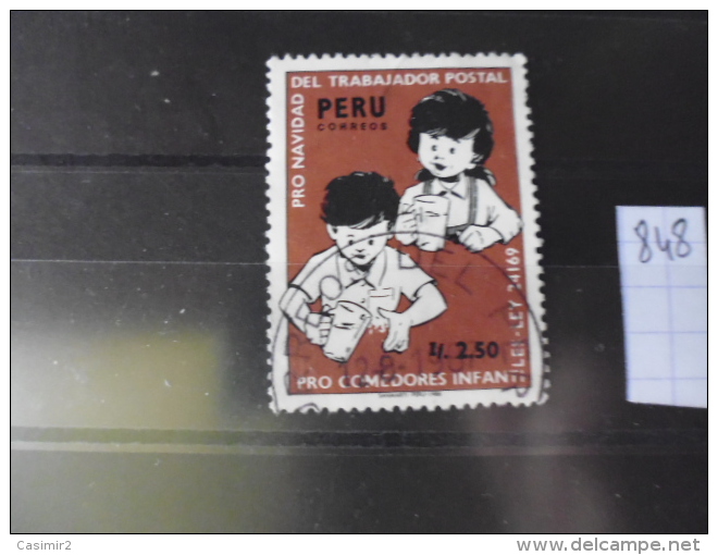 PEROU TIMBRE OU SERIE COMPLETE     YVERT N° 848 - Peru