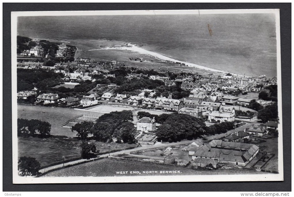 1960 West End North Berwick Posted RP Card As Scanned Light Crease - East Lothian