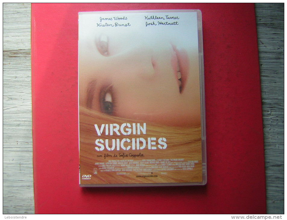 DVD  VIRGIN SUICIDES DE SOFIA COPPOLA  AVEC JAMES WOODS  KIRSTEN DUNST KATHLEEN TURNER JOSH PTARTNETT - Drama