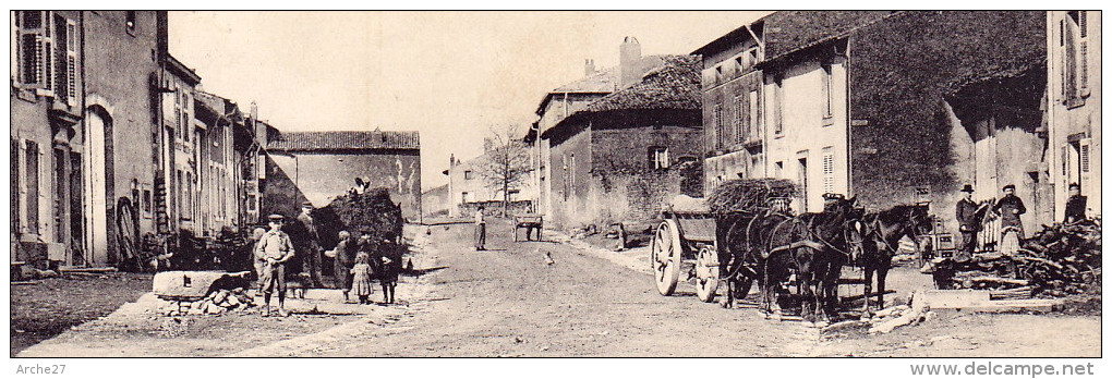 CPA - 54 - CHAMBLEY - Grande Rue - Chambley Bussieres