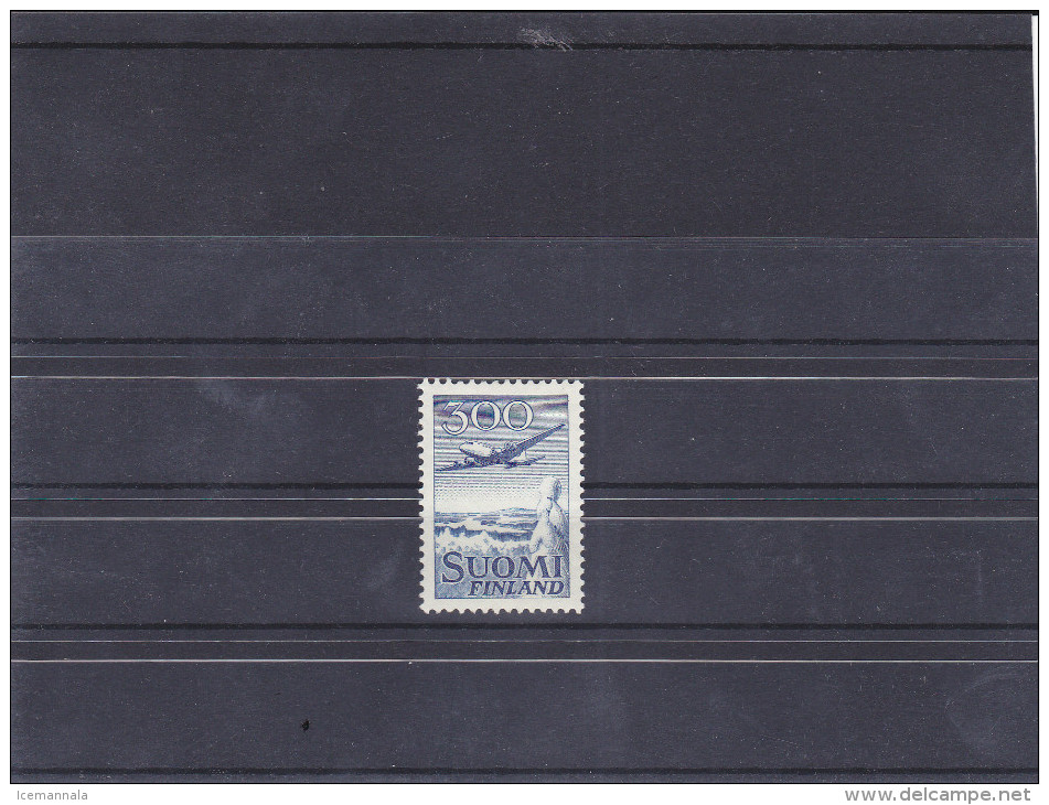 FINLANDIA  YVERT  AEREO   4   MH  * - Unused Stamps