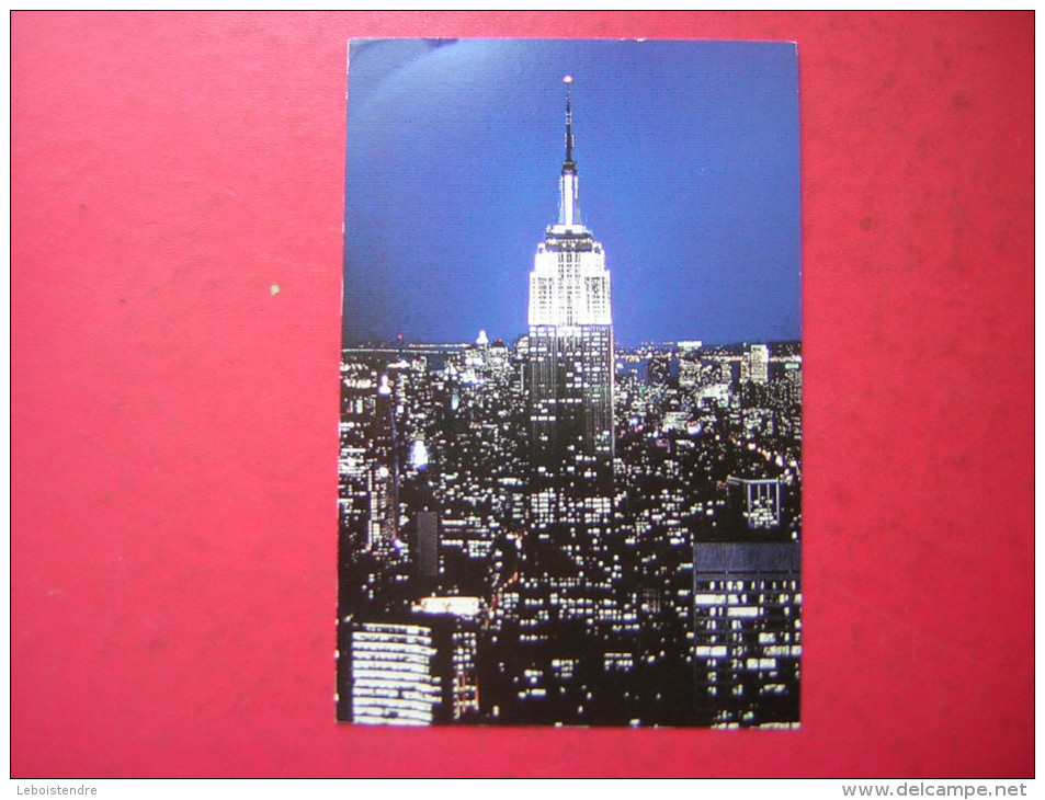 CPM  NEW YORK CITY         VOYAGEE TIMBRE - Empire State Building
