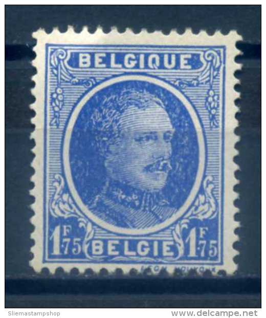 BELGIUM - 1922 ALBERT 1,75F BLUE - Unused Stamps