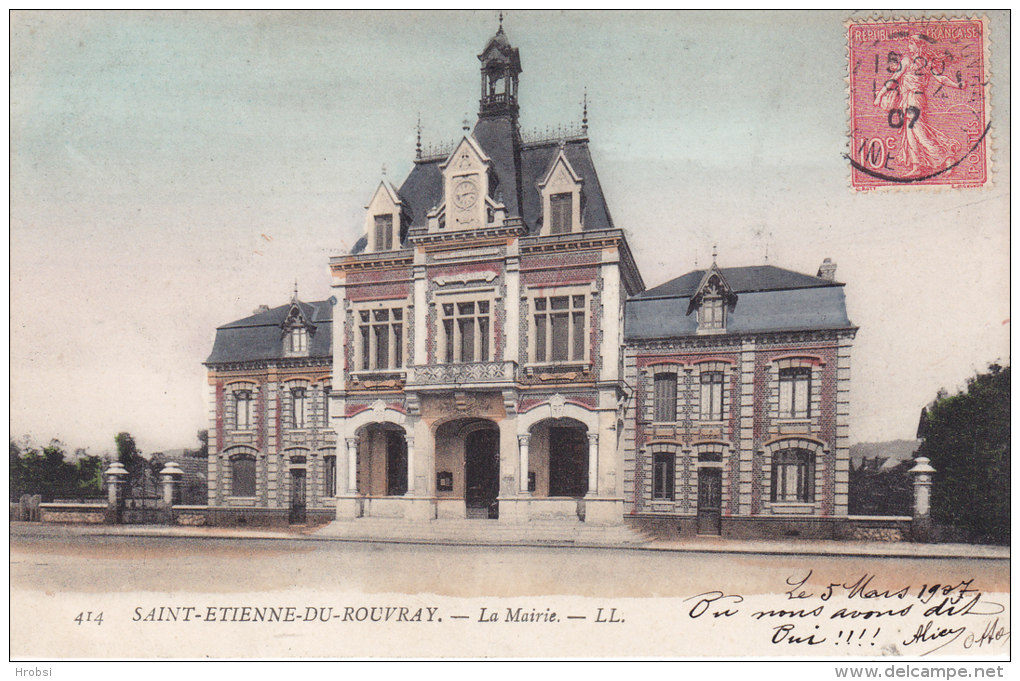 SAINT ETIENNE DU ROUVRAY, La Mairie En Couleur - Saint Etienne Du Rouvray