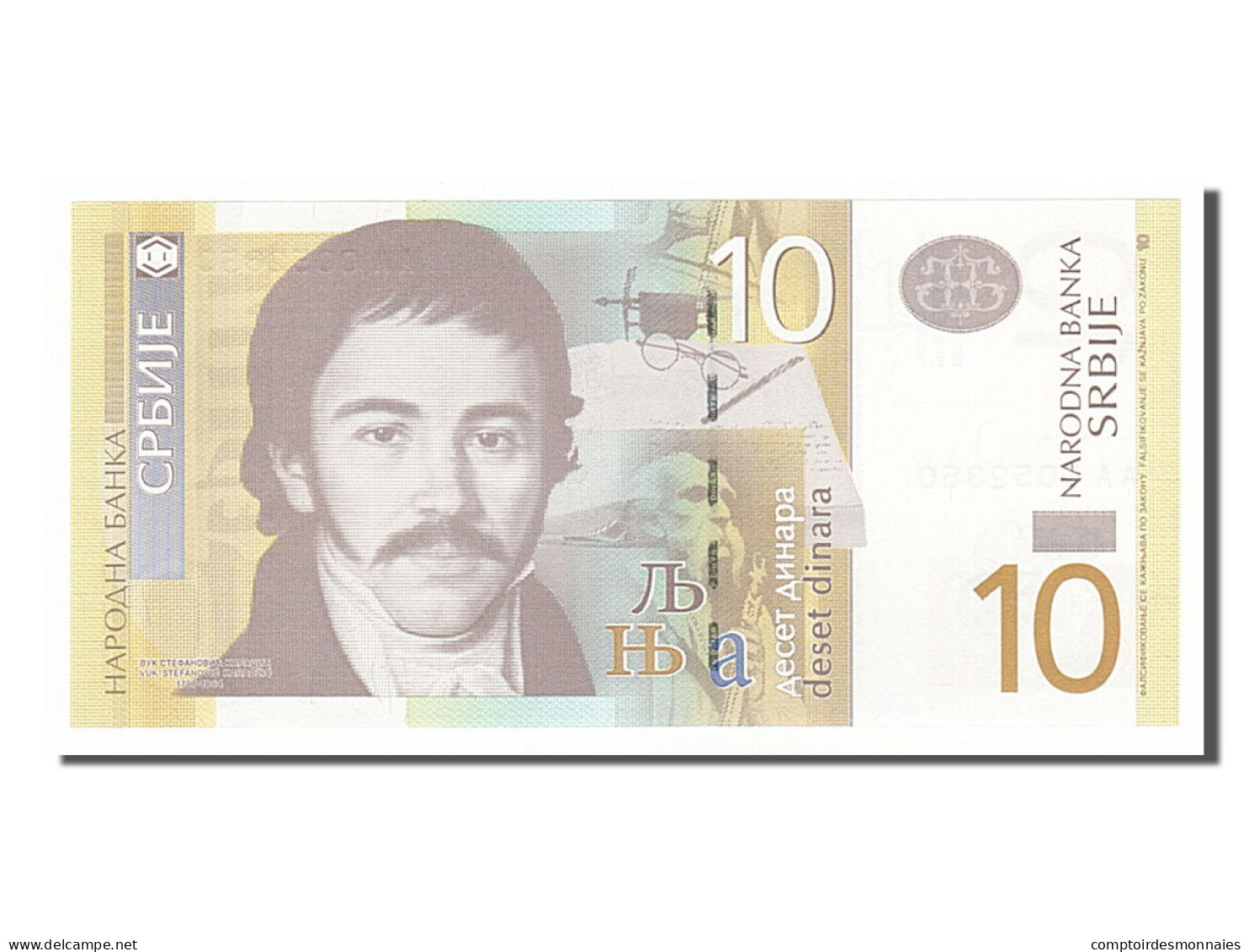 Billet, Serbie, 10 Dinara, 2013, NEUF - Serbien