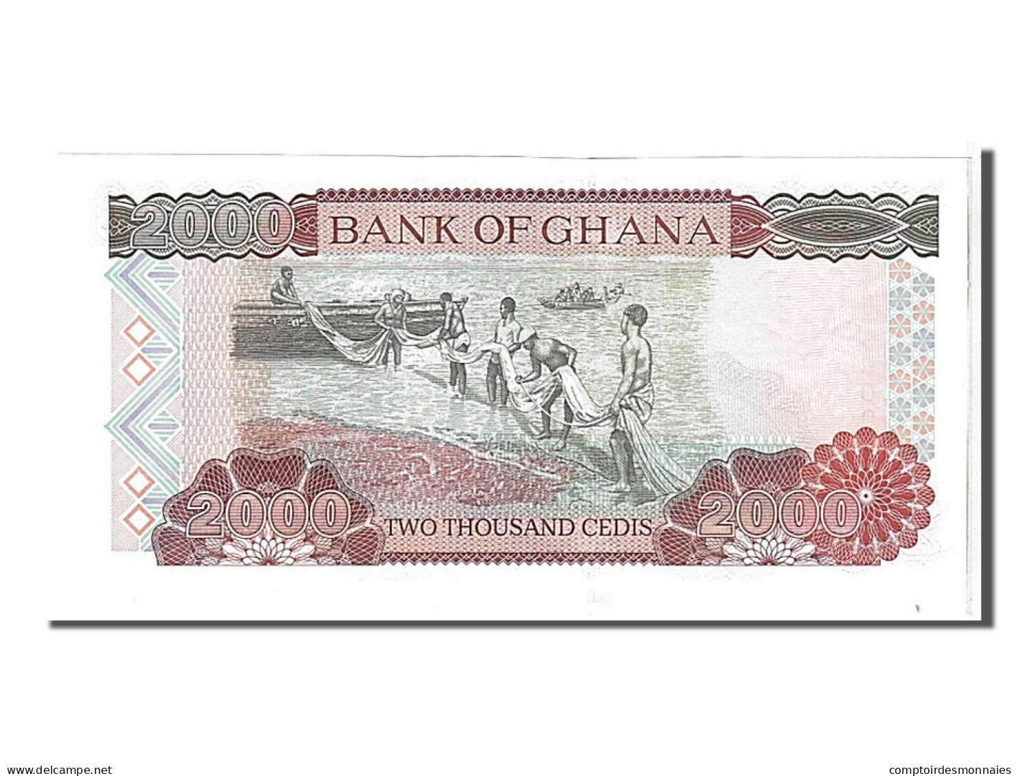 Billet, Ghana, 2000 Cedis, 2002, KM:33g, NEUF - Ghana