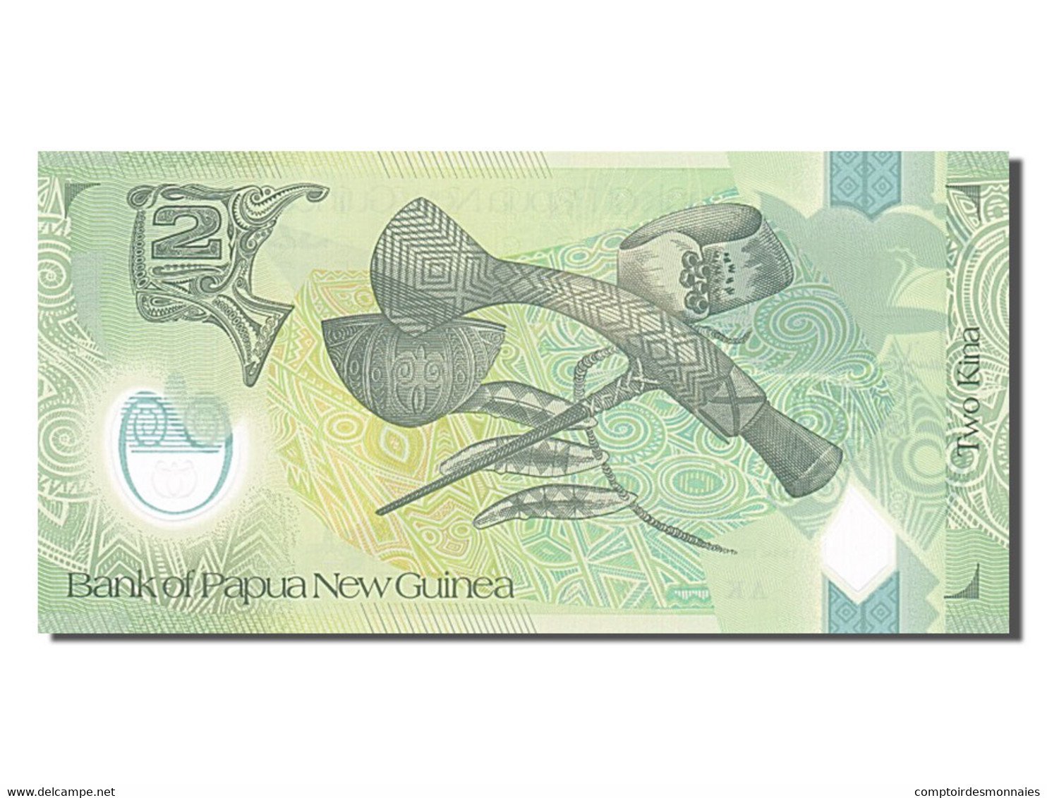 Billet, Papua New Guinea, 2 Kina, 2010, NEUF - Papoea-Nieuw-Guinea