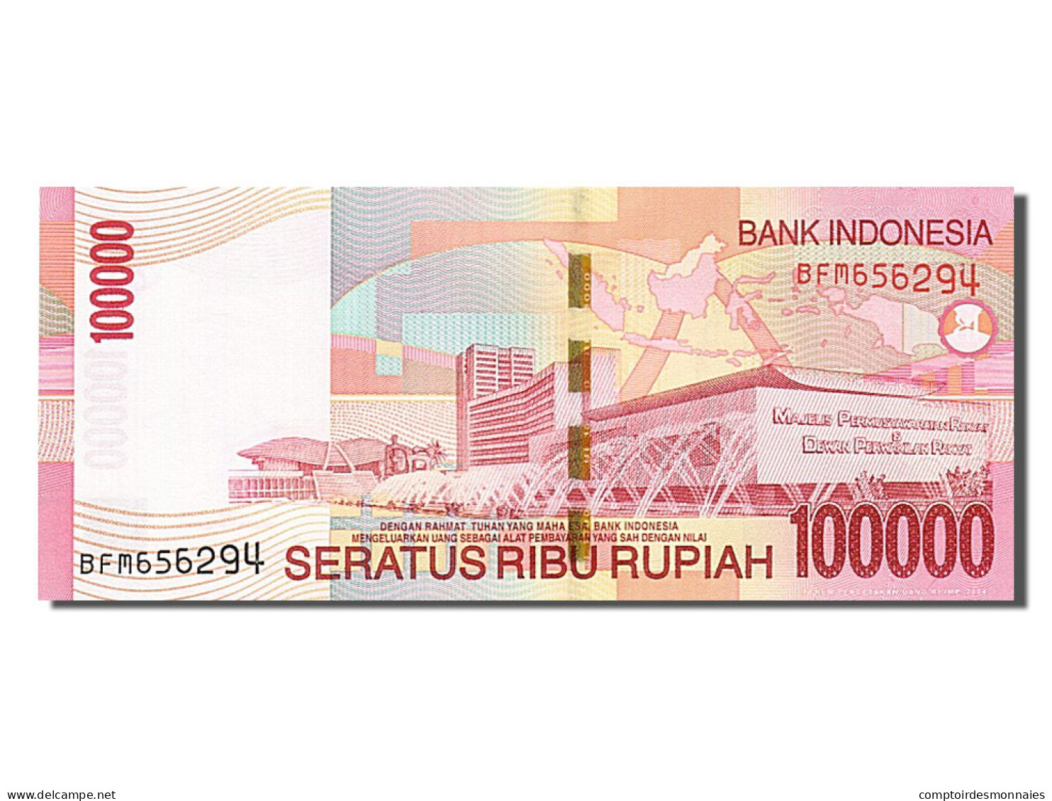 Billet, Indonésie, 100,000 Rupiah, 2009, NEUF - Indonésie