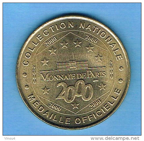 Monnaie De Paris 2000 ABBAYE ROYALE DE FONTEVRAUD MAINE ET LOIRE 49 MDP Jeton - 2000