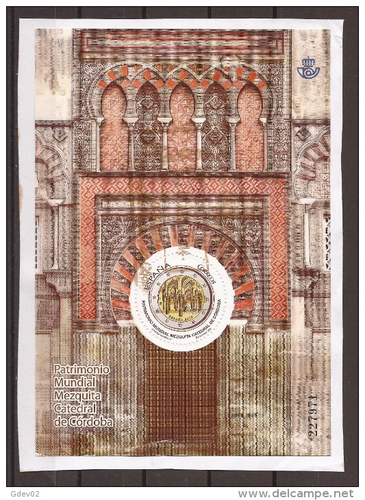 ES4593-LB123TARIC.Spain,Espagne.PATRIMONIO MUNDIAL De La Humanidad.MEZQUITA CATEDRAL DE CORDOBA.2010.(Ed 4593º) - Iglesias Y Catedrales