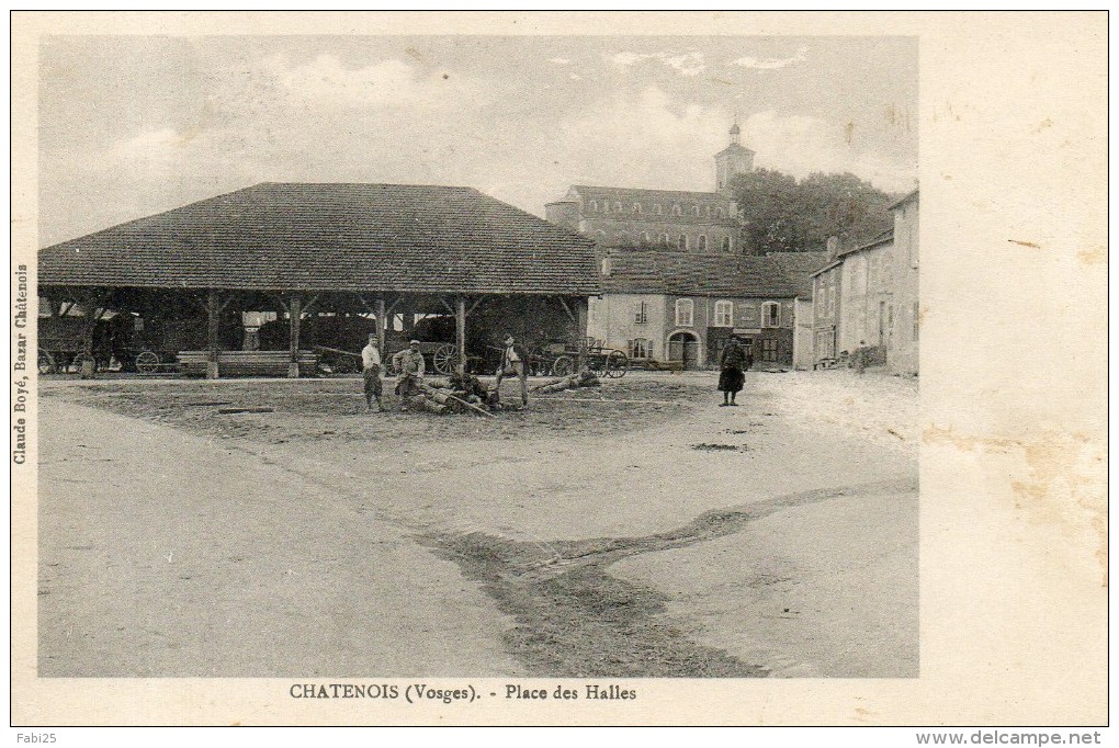 CHATENOIS  Place Des Halles - Chatenois