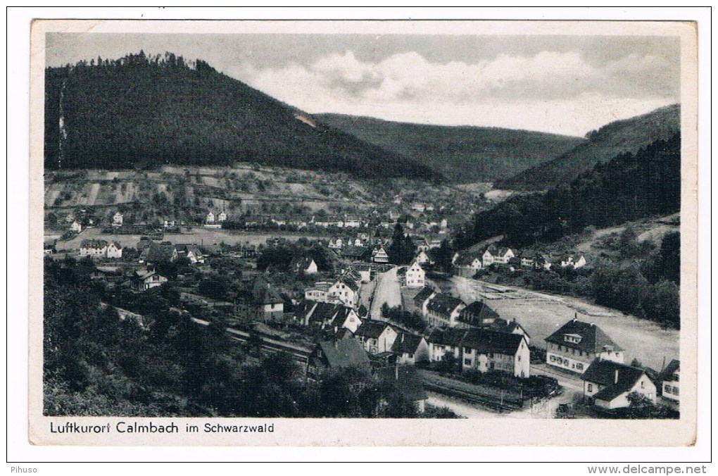 D4550   CALMBACH : - Calw