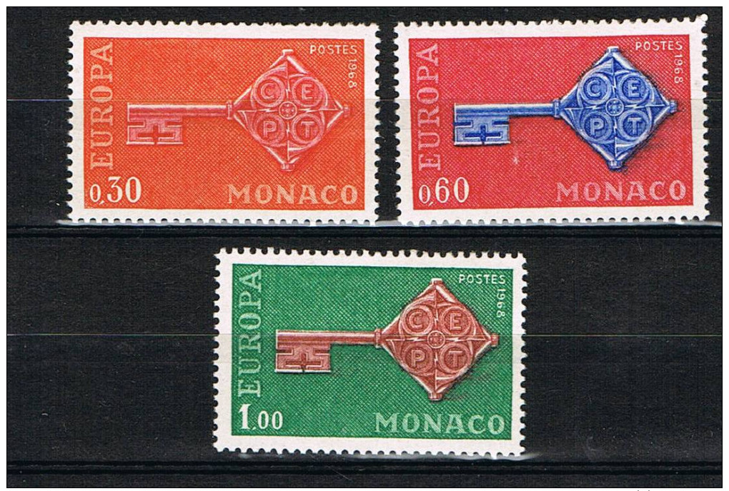 (A 36  ) Monaco  --  YT  749/51      **   @ 20 % De La Cote - Andere & Zonder Classificatie