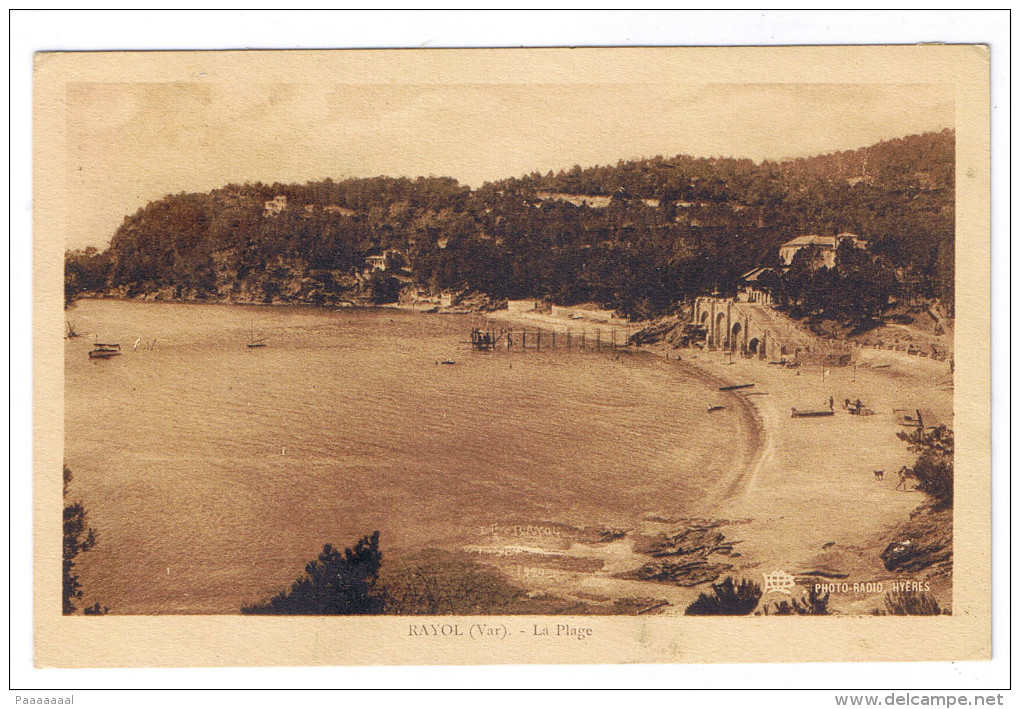 RAYOL  LA PLAGE - Rayol-Canadel-sur-Mer