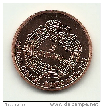 2012 - Maya 3 Centavos, - Autres – Amérique