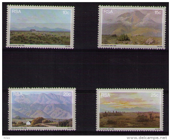 SOUTH AFRICA 1978 J.E. Volschenk Paintings - Neufs