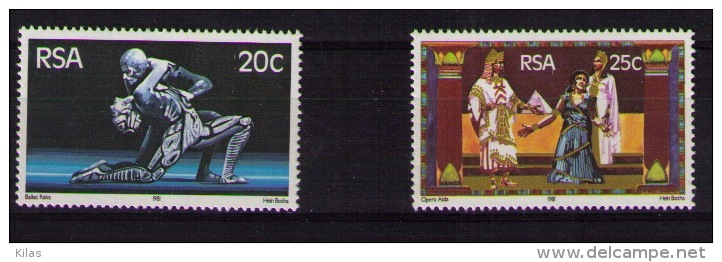 SOUTH AFRICA 1981 National Theatre - Unused Stamps