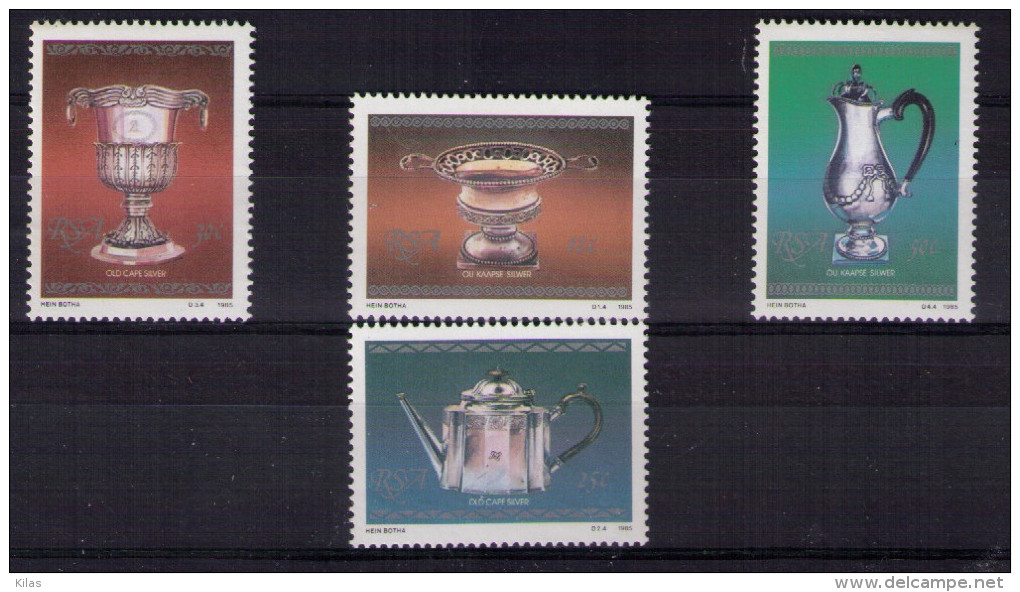 SOUTH AFRICA 1985 Silver Objects - Neufs