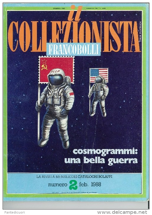 Rivista Il Collezionista, Bolaffi Editore N. 2 Anno 1988 - Italiaans (vanaf 1941)