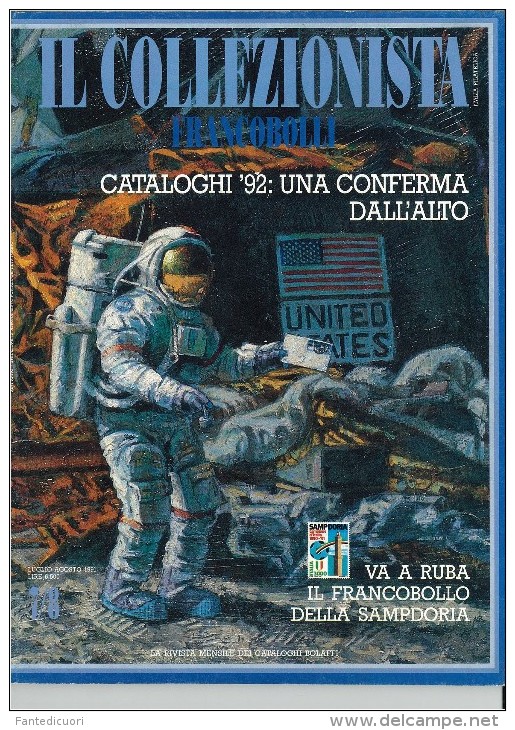 Rivista Il Collezionista, Bolaffi Editore N. 7-8 Anno 1991 - Italiane (dal 1941)