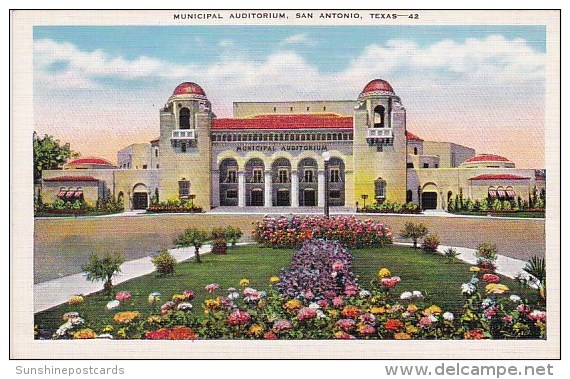 Municipal Auditorium San Antonio Texas - San Antonio