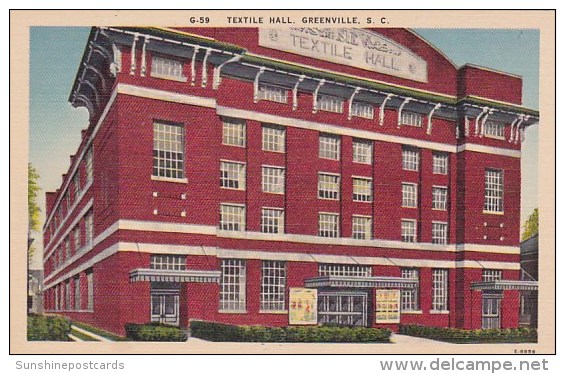 Textile Hall Greenville South Carlina - Greenville