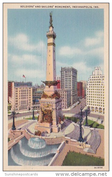 Soldiers And Sailors Monument Indianapolis Indiana - Indianapolis