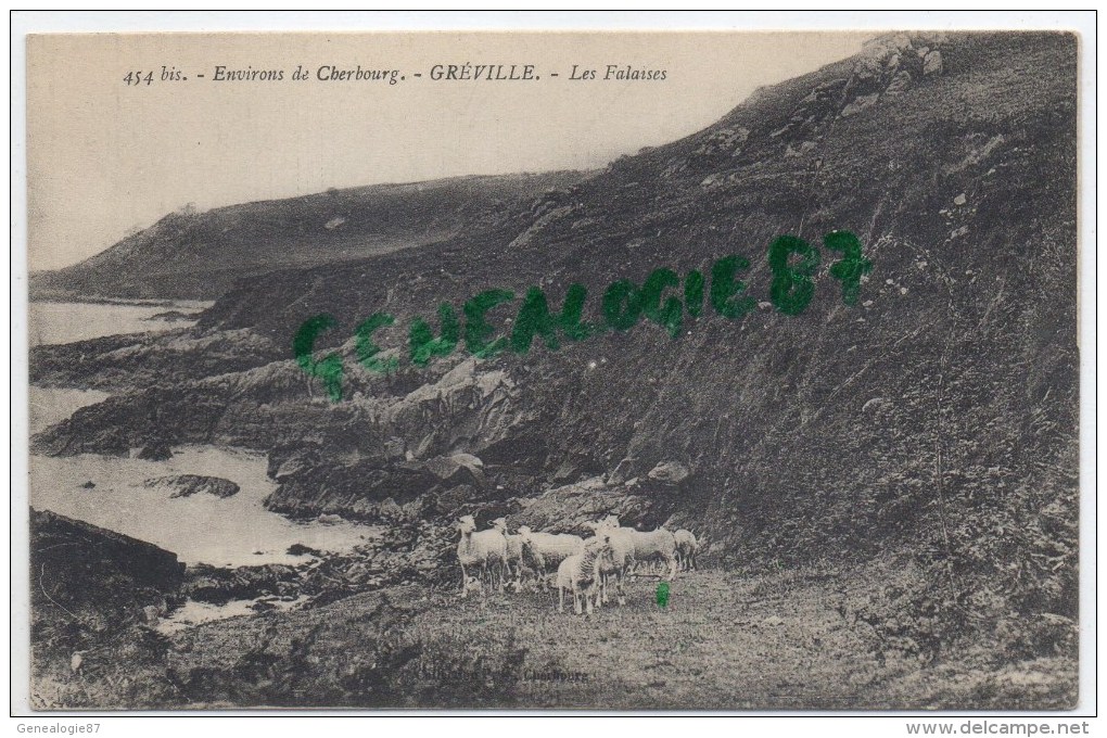 50 - ENVIRONS DE CHERBOURG - GREVILLE - LES FALAISES - Autres & Non Classés