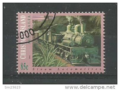 Australien / Christmas Island  1994  Mi.Nr. 394 , Steam Locomotives - Gestempelt / Used / (o) - Trains