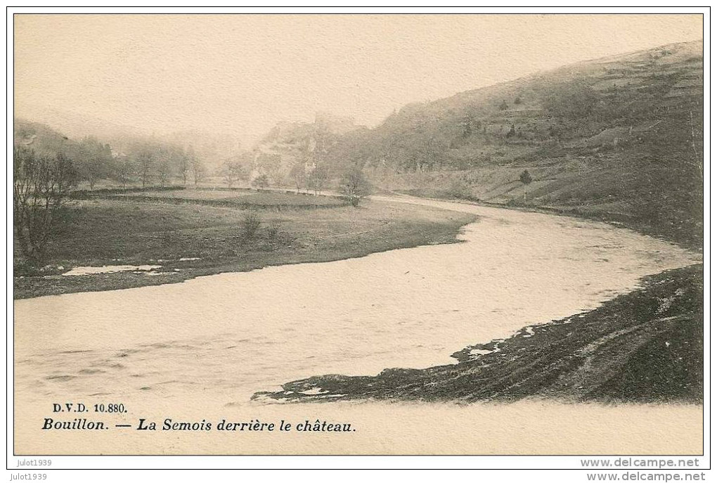 BOUILLON ..--  La Semois Derrière Le Château . DVD 10880 . - Bouillon