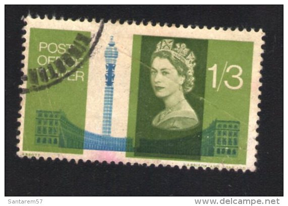 Royaume Uni 1965 Oblitération Ronde Used Stamp Tour Tower And Nash Terrace Regent's Park - Used Stamps