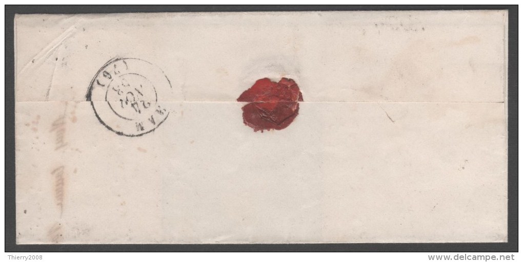 Napoléon III  N° 10 Avec Oblitèration Losange Sur Lettre  TTB - 1852 Luis-Napoléon