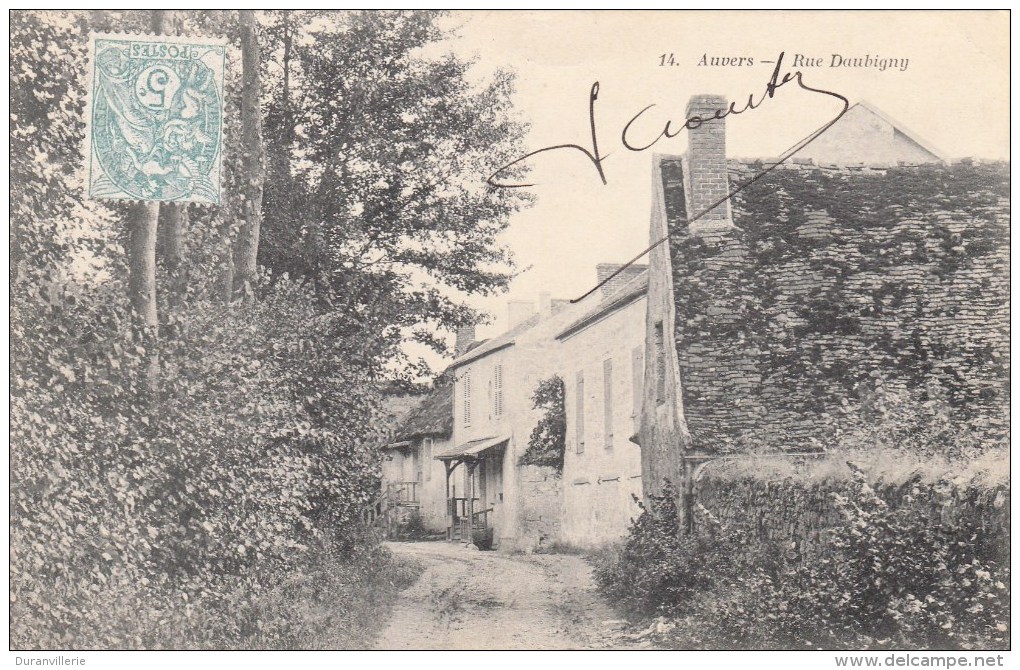 95 - AUVERS Sur OISE - Rue Daubigny - Auvers Sur Oise