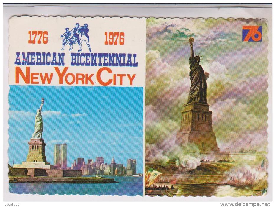 CPM AMERICAN BICENTENNIAL NEW YORK CITY - Vrijheidsbeeld