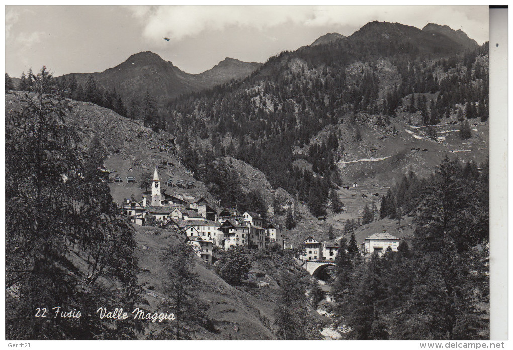 CH 6696 FUSIO, Panorama - Fusio