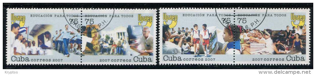 Cuba 2007 - Education - 4 Stamps - Usados