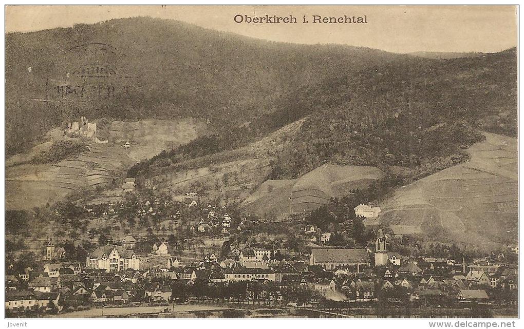 GERMANIA - BW - OBERKIRCH In RENCHTAL - Panorama -1915 - Oberkirch