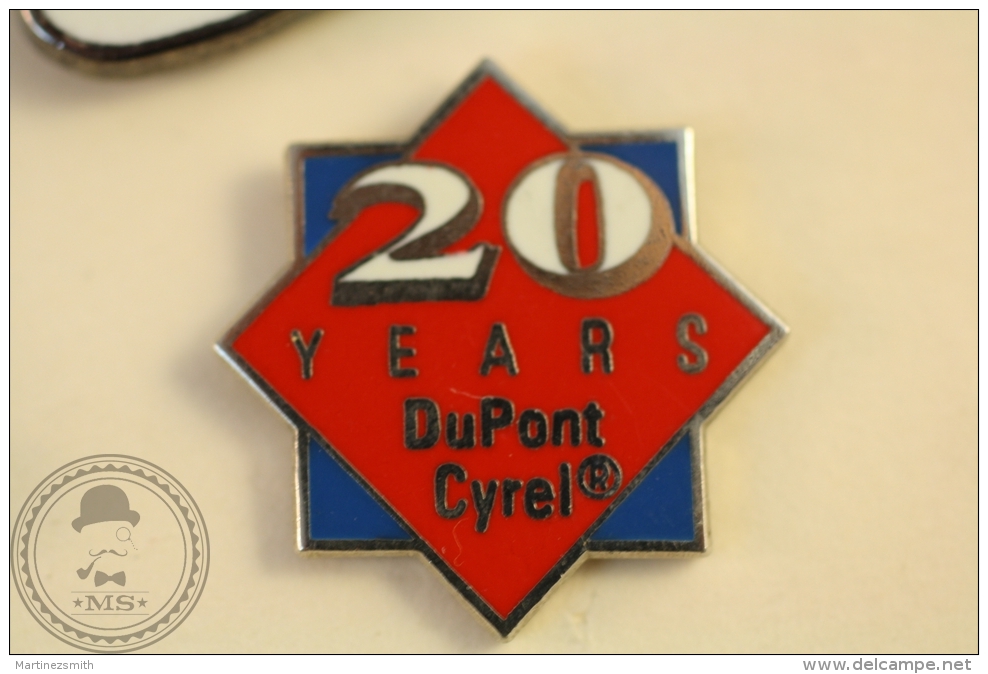 20 Years Dupont Cyrel - Advertising Pin Badge - #PLS - Marcas Registradas